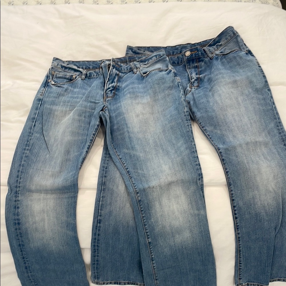 GAP Blue Bootcut Jeans with Classic Denim Wash (price includes 2!)